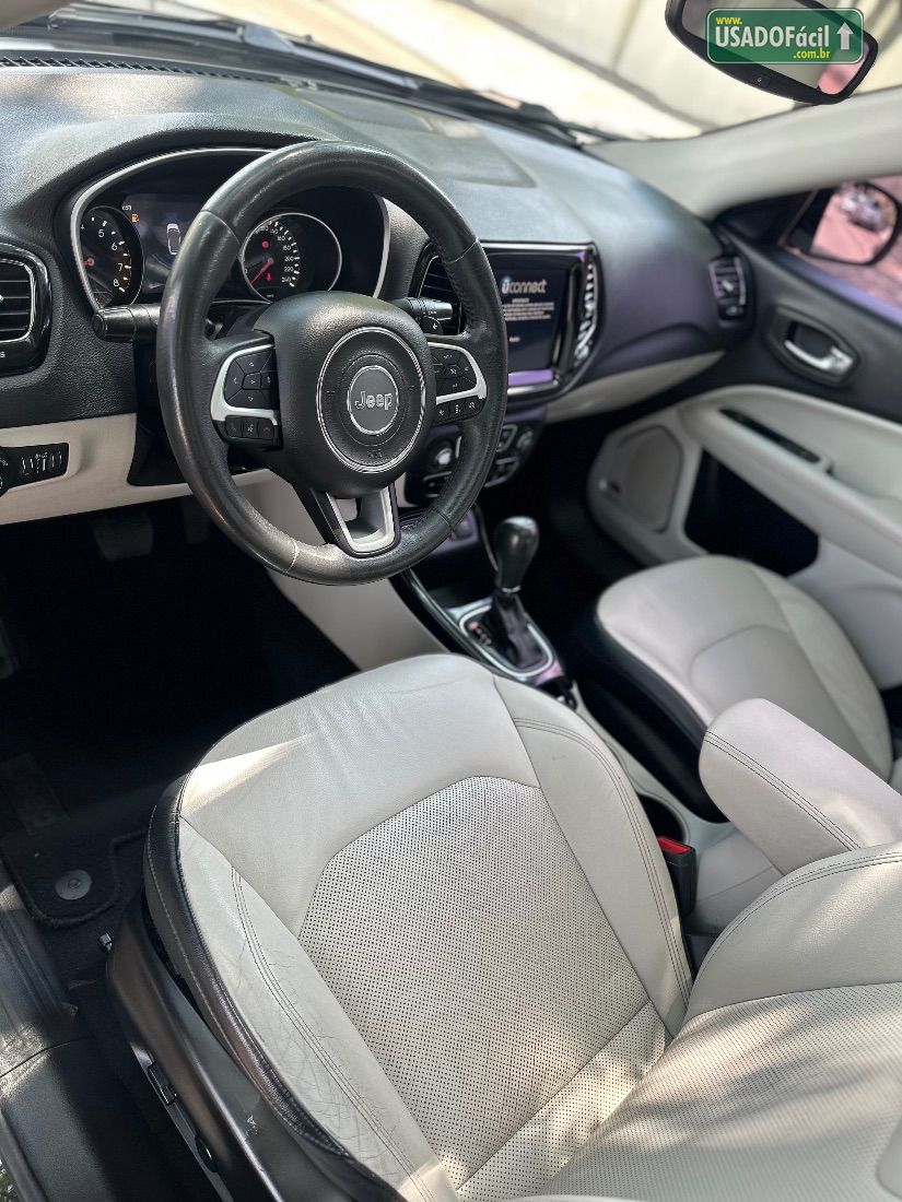 Jeep Compass Limited 2.0 4x2 Automático Flex 2017/2018 — foto 9 de 10