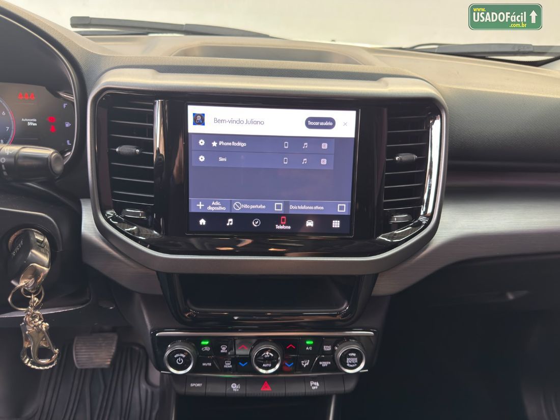 Fiat Toro Freedom 1.3 T270 4x2 Automático Flex 2023/2024 — foto 9 de 16