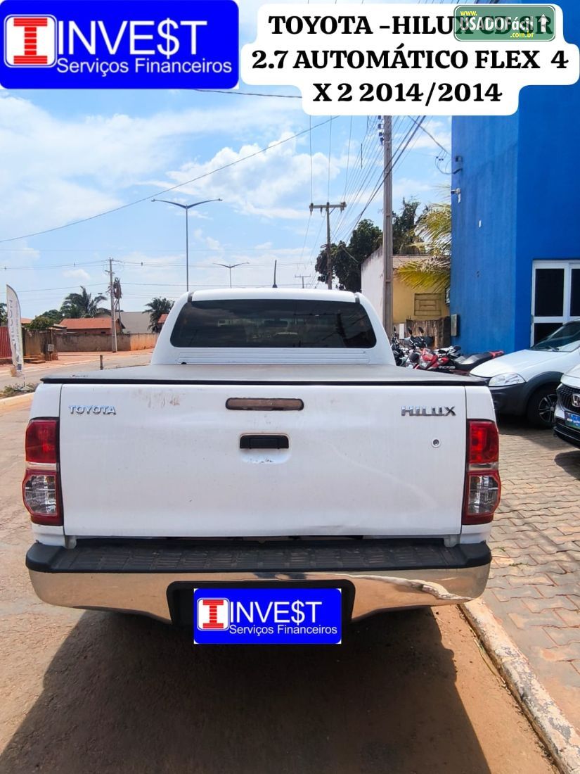 Toyota Hilux SR CD 2.7 4x2 Automático Flex 2014/2014 — foto 10 de 21