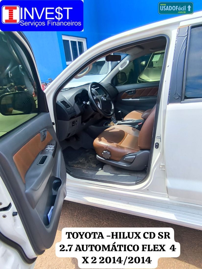 Toyota Hilux SR CD 2.7 4x2 Automático Flex 2014/2014 — foto 17 de 21