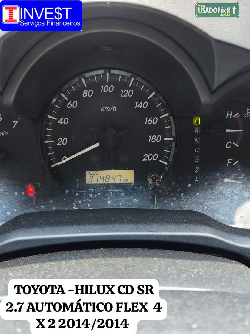 Toyota Hilux SR CD 2.7 4x2 Automático Flex 2014/2014 — foto 20 de 21