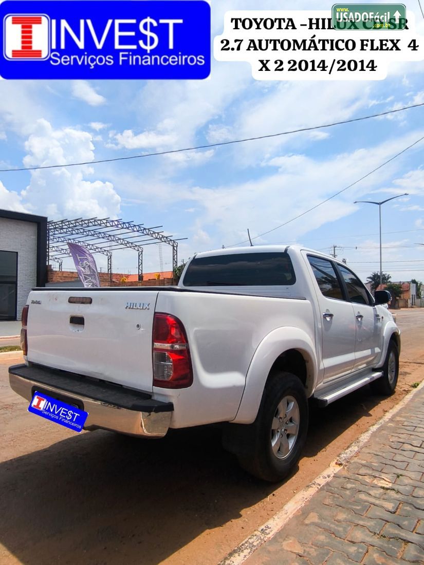 Toyota Hilux SR CD 2.7 4x2 Automático Flex 2014/2014 — foto 6 de 21