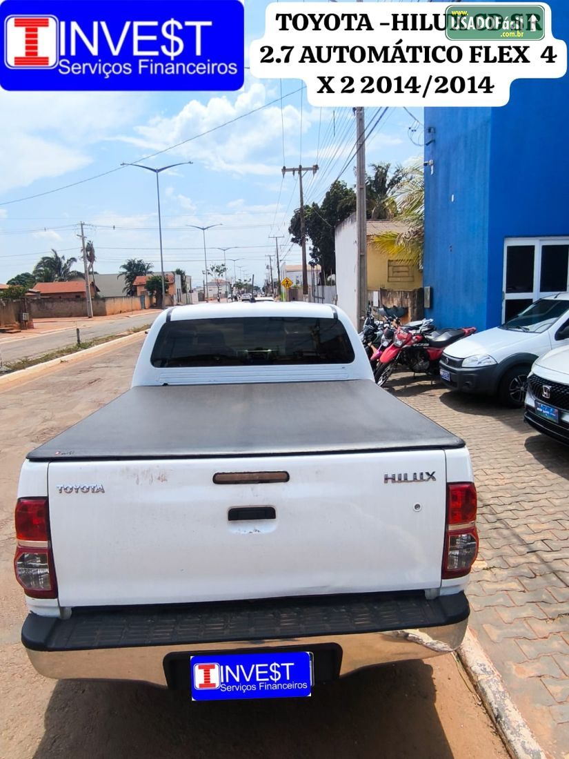 Toyota Hilux SR CD 2.7 4x2 Automático Flex 2014/2014 — foto 8 de 21