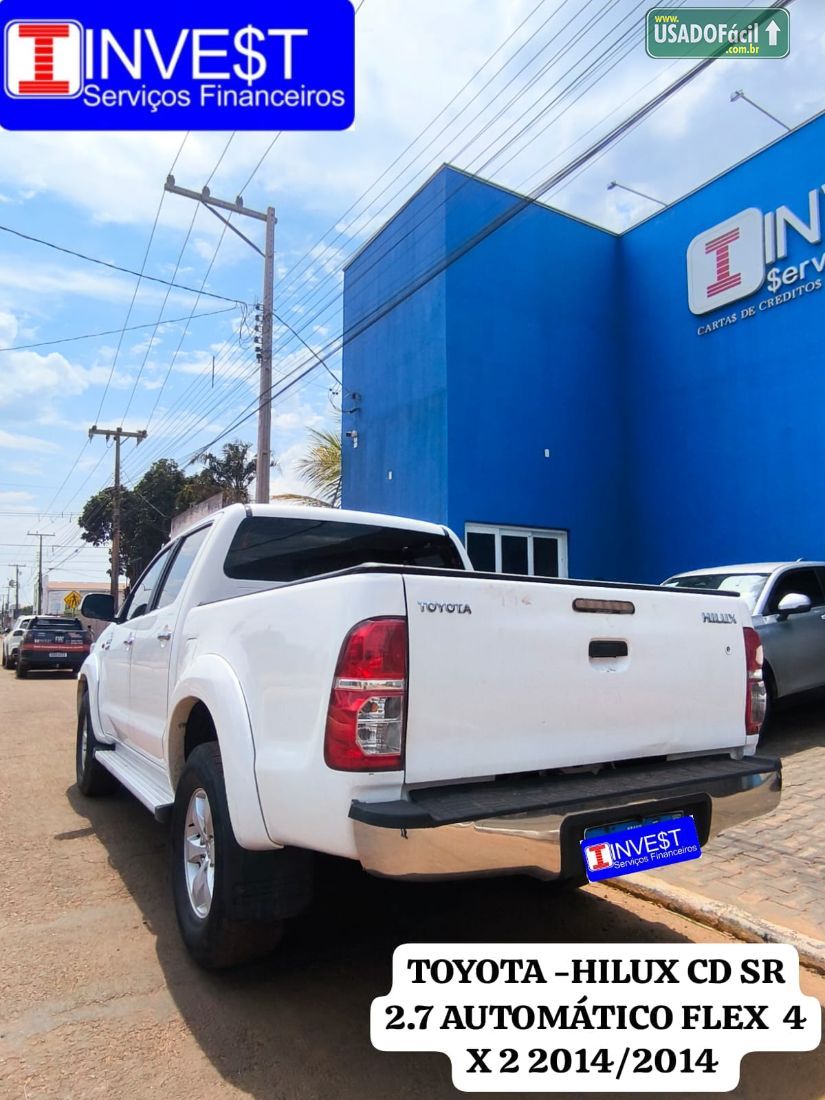 Toyota Hilux SR CD 2.7 4x2 Automático Flex 2014/2014 — foto 9 de 21