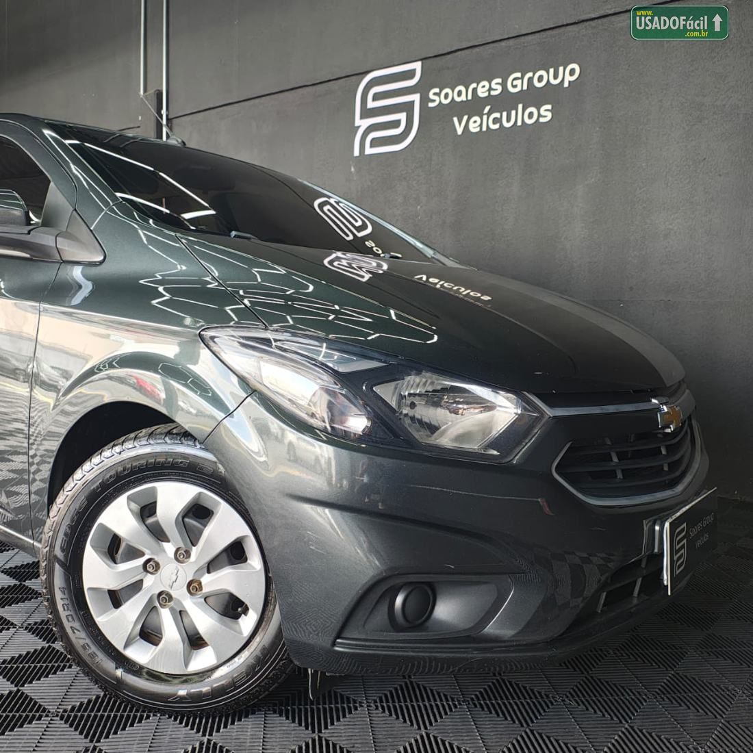 CHEVROLET/GM Onix Hatch LT 1.0 Mecânico Flex 2018/2019 — foto 10 de 12