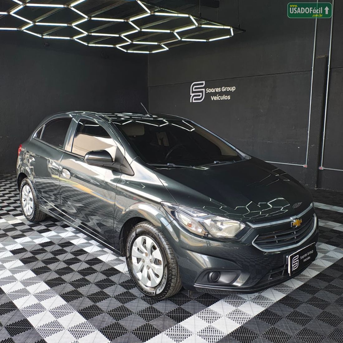 CHEVROLET/GM Onix Hatch LT 1.0 Mecânico Flex 2018/2019 — foto 3 de 12