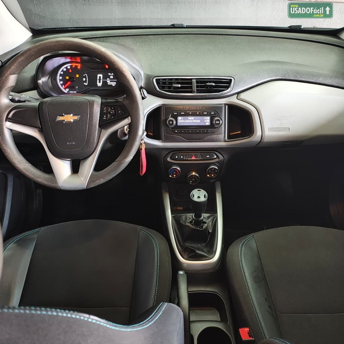 CHEVROLET/GM Onix Hatch LT 1.0 Mecânico Flex 2018/2019 — foto 8 de 12
