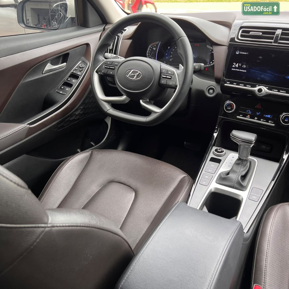 Hyundai Creta Platinum 1.0 Turbo Automático Flex 2022/2023 — foto 13 de 16