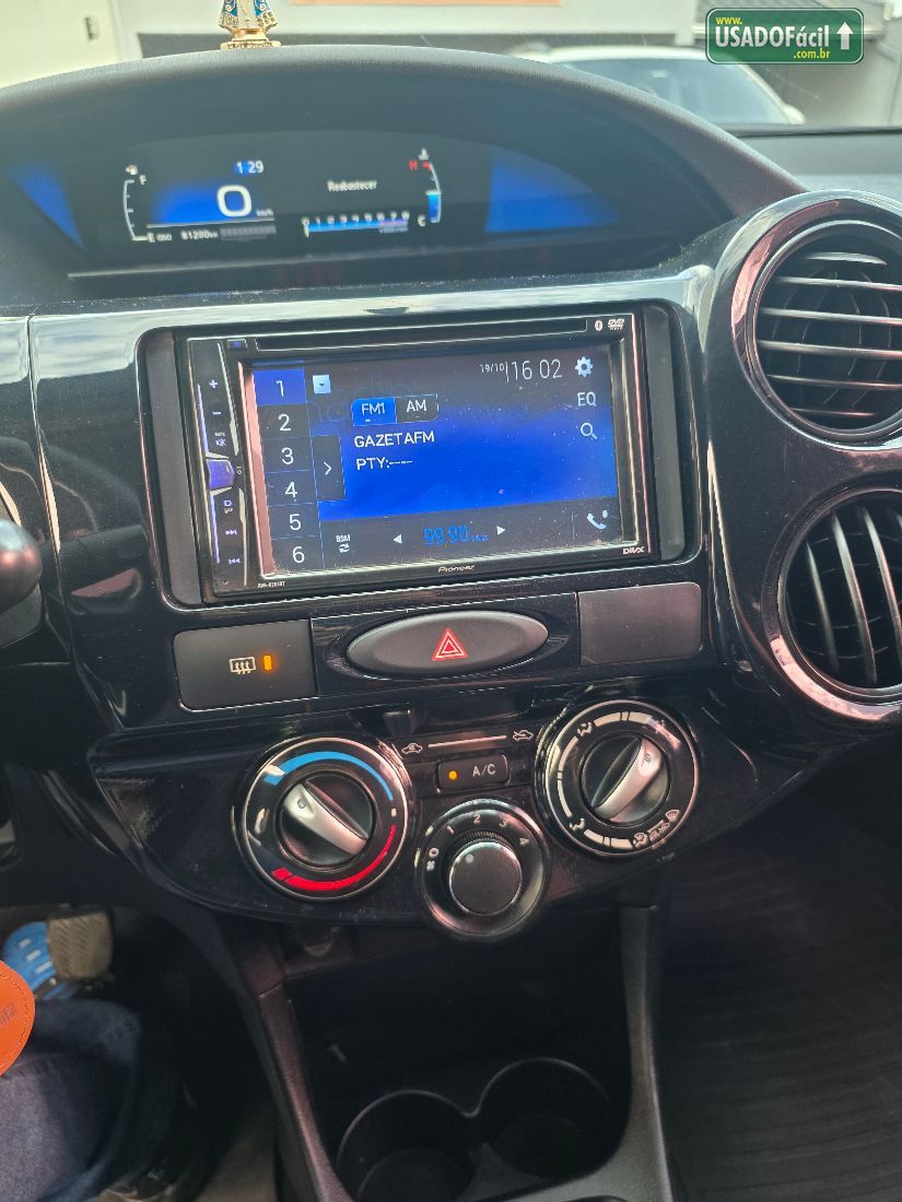 Toyota Etios Hatch X 1.3 Mecânico Flex 2018/2019 — foto 10 de 24