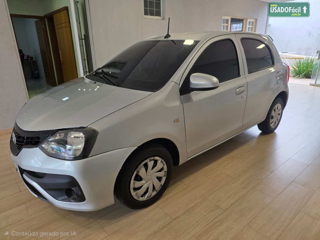 Toyota Etios Hatch X 1.3 Mecânico Flex 2018/2019 — foto 2 de 24