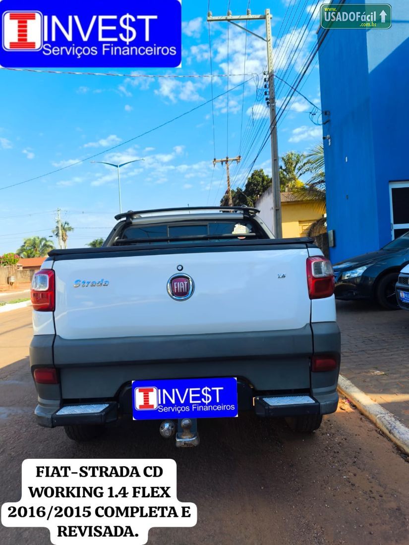 Fiat Strada Hard Working CD 1.4 Fire Flex 2015/2016 — foto 12 de 20