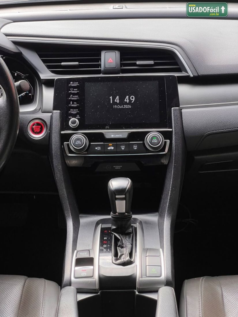 Honda Civic Sedan EXL 2.0 Automático Flex 2021/2021 — foto 7 de 10