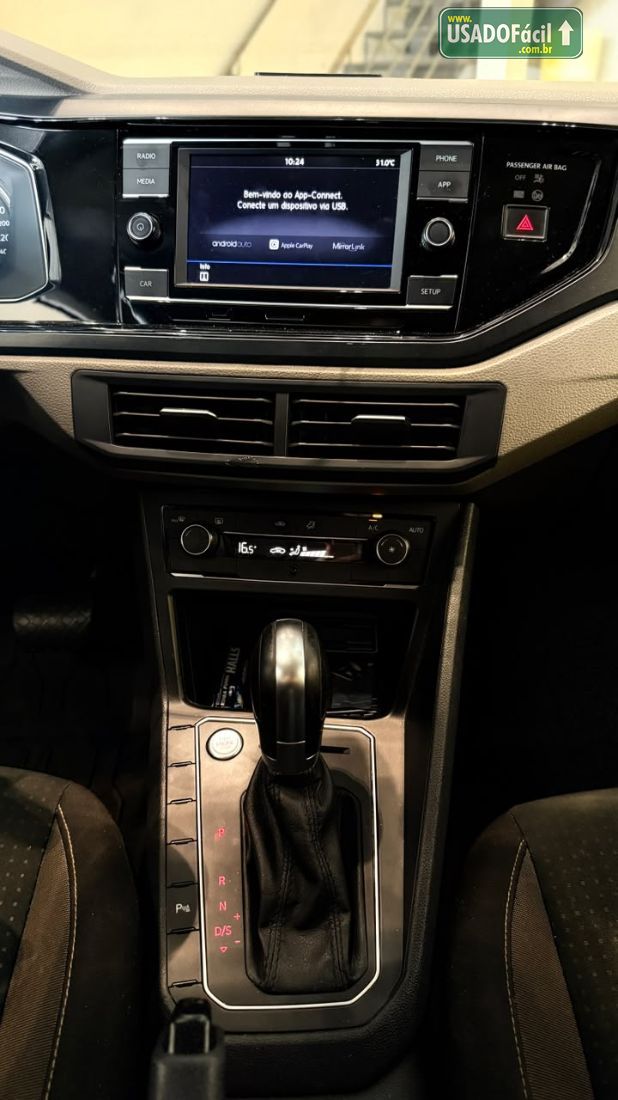 Volkswagen Virtus Comfortline 200 TSI Automático Flex 2019/2020 — foto 9 de 13
