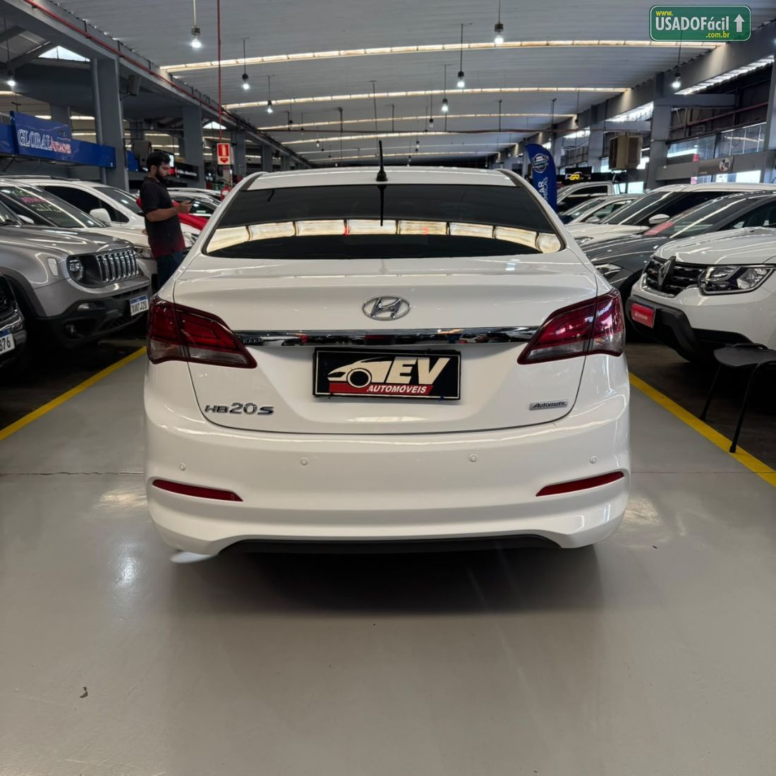 Hyundai HB20S Sedan Comfort Style 1.6 Automático Flex 2018/2018 — foto 5 de 12