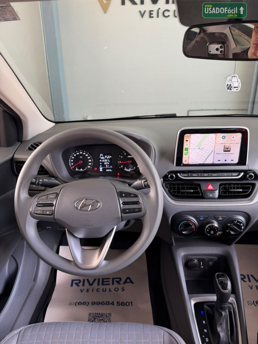 Hyundai HB20S Sedan Comfort 1.0 Turbo Automático Flex 2023/2024 — foto 10 de 12
