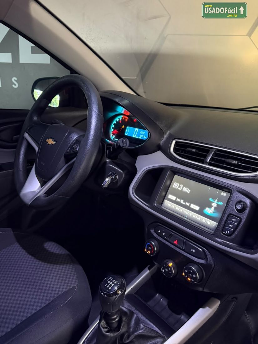 CHEVROLET/GM Onix Hatch LT 1.0 Mecânico Flex 2017/2018 — foto 8 de 11
