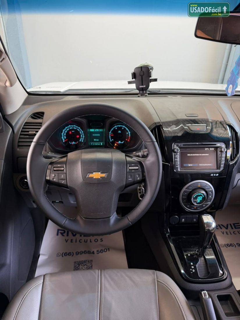 CHEVROLET/GM S10 LTZ CD 2.8 4x4 TDI Automático Diesel 2014/2015 — foto 8 de 12