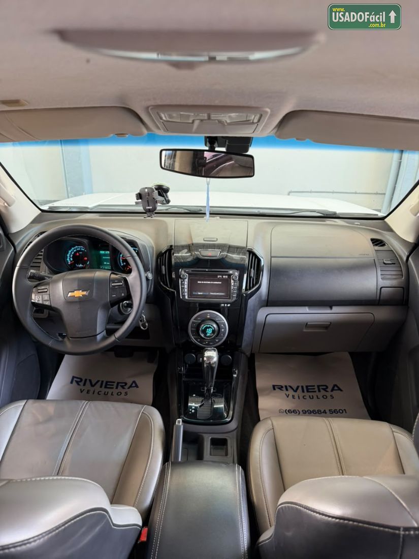 CHEVROLET/GM S10 LTZ CD 2.8 4x4 TDI Automático Diesel 2014/2015 — foto 9 de 12