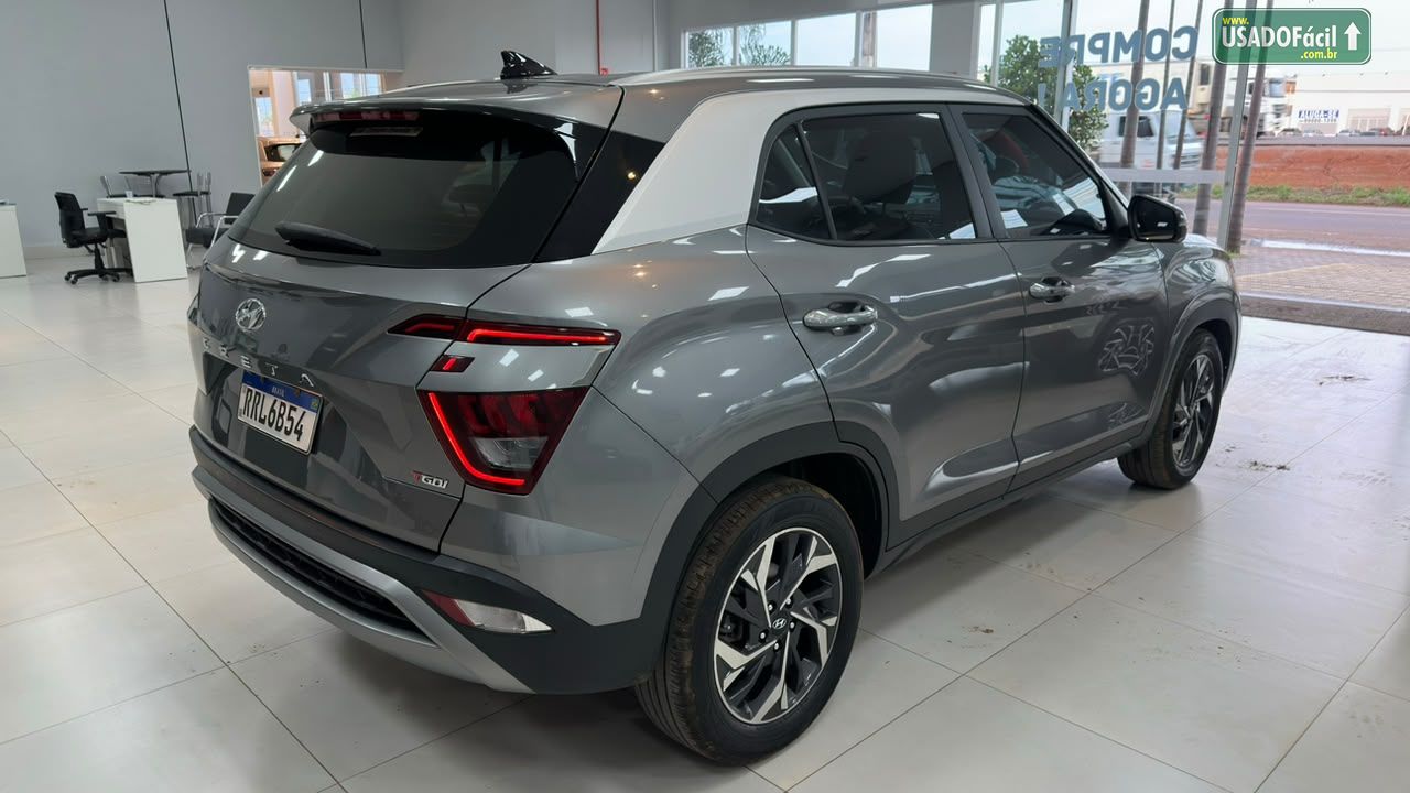 Hyundai Creta Platinum 1.0 Turbo Automático Flex 2022/2022 — foto 5 de 13