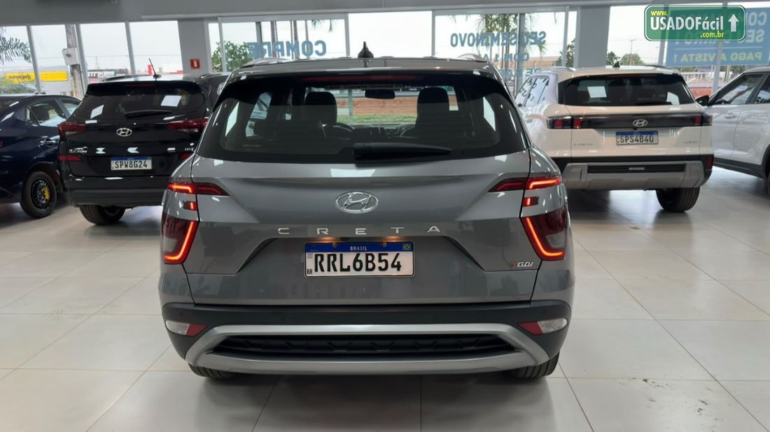 Hyundai Creta Platinum 1.0 Turbo Automático Flex 2022/2022 — foto 6 de 13