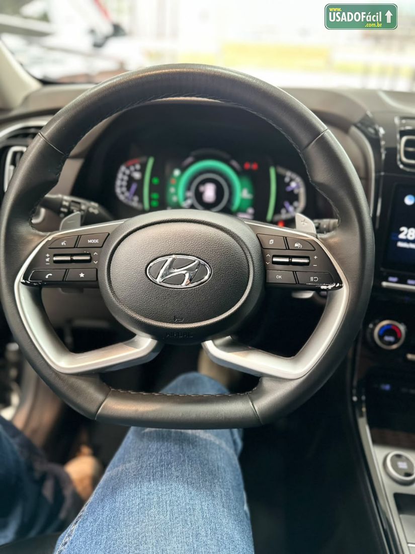 Hyundai Creta Platinum 1.0 Turbo Automático Flex 2022/2022 — foto 8 de 13