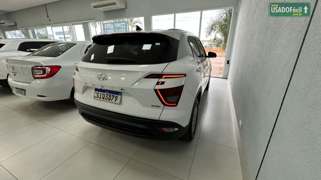 Hyundai Creta Comfort Plus 1.0 Turbo Automático 2023/2024 — foto 4 de 13