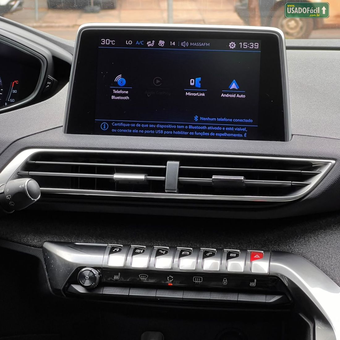 Peugeot Peugeot 3008 Griffe 1.6 Turbo Automático 2018/2019 — foto 12 de 18