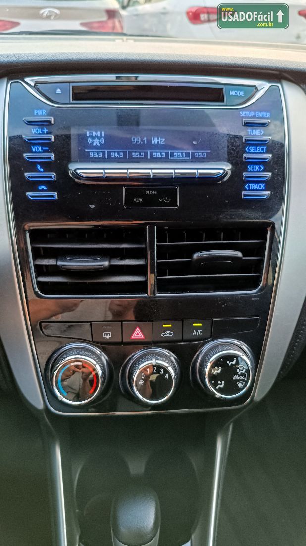 Toyota Yaris Sedan XL Plus Tech 1.5 Automático Flex 2019/2019 — foto 19 de 22