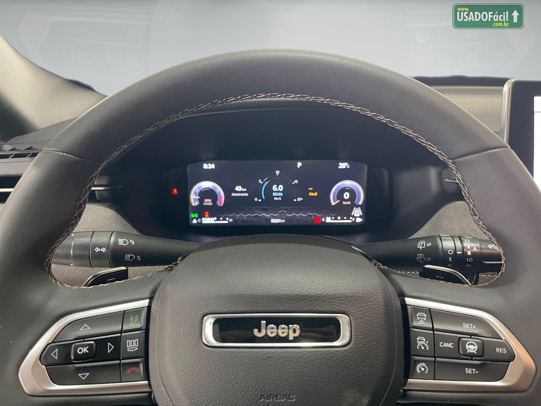 Jeep Commander Overland T270 1.3 Turbo Automático Flex 2025/2026 — foto 8 de 13