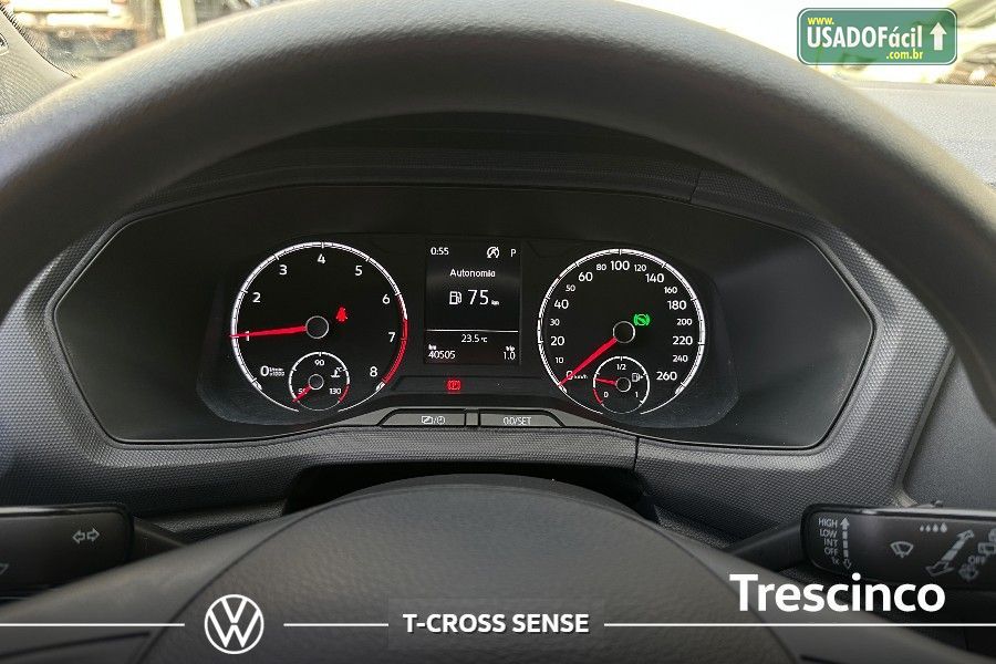 Volkswagen T-Cross Sense 200 TSI 1.0 Automático Flex 2022/2023 — foto 4 de 6