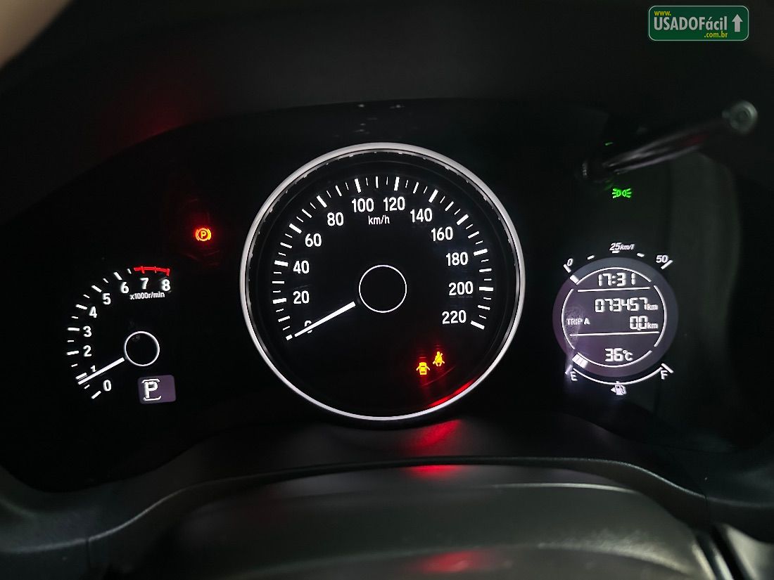 Honda HRV EX 1.8 Automático Flex 2020/2020 — foto 12 de 17