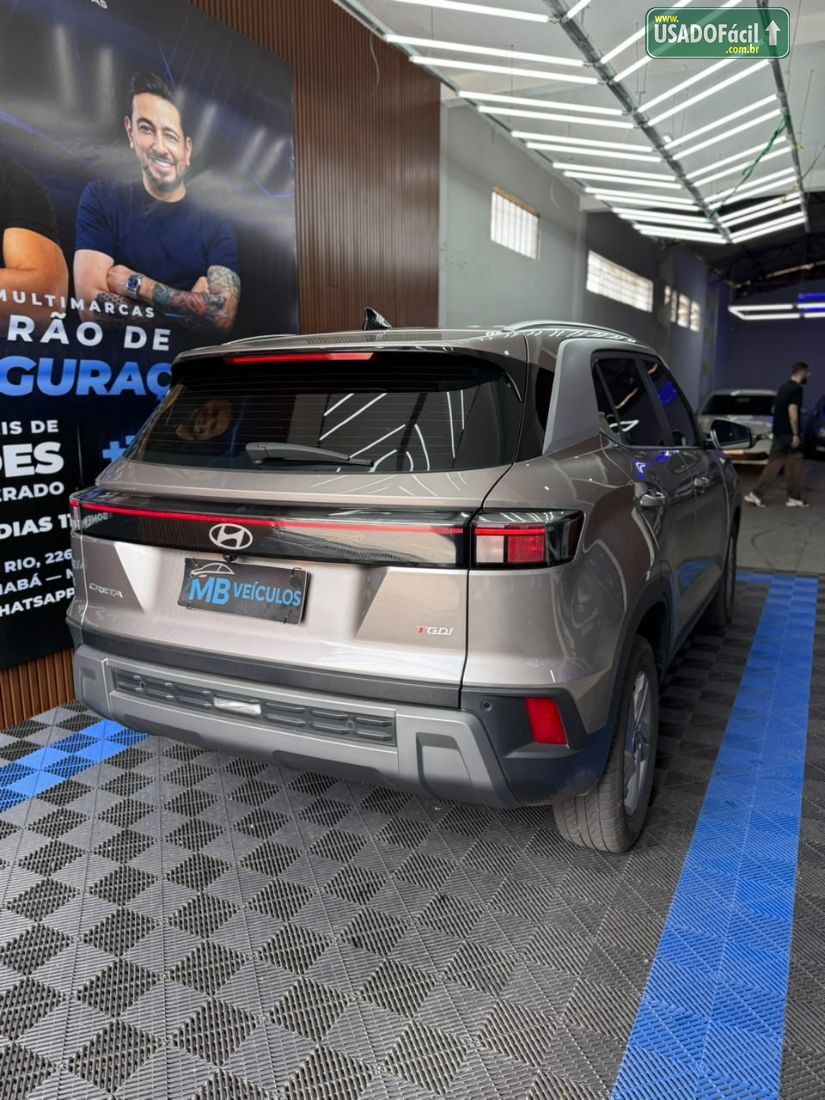 Hyundai Creta Comfort 1.0 Turbo Automático Flex 2024/2025 — foto 14 de 17