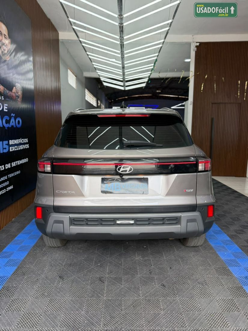 Hyundai Creta Comfort 1.0 Turbo Automático Flex 2024/2025 — foto 15 de 17