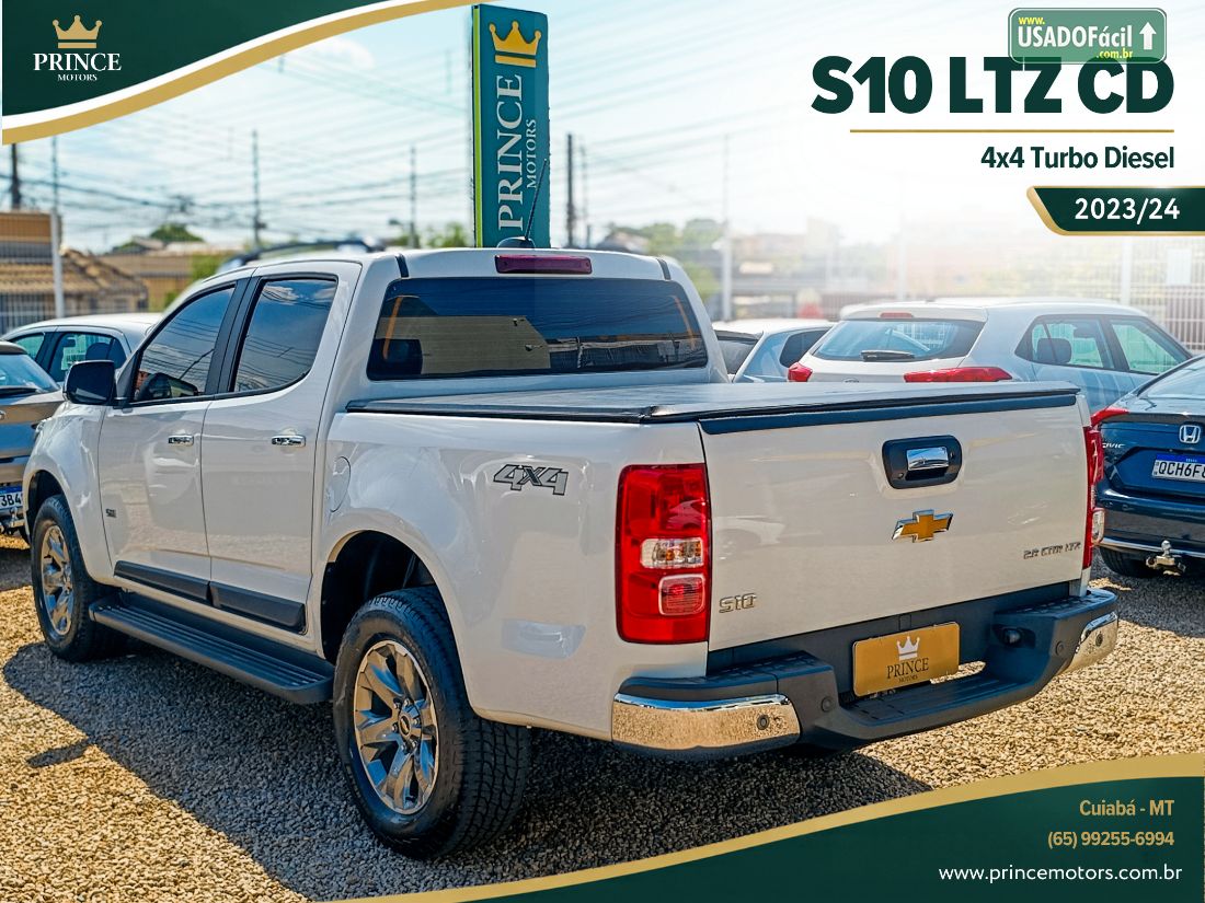 CHEVROLET/GM S10 LTZ CD 2.8 4x4 TDI Automático Diesel 2023/2024 — foto 2 de 28