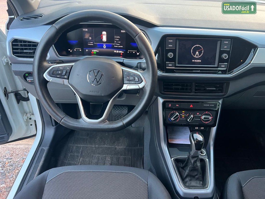 Volkswagen T-Cross 200 TSI 1.0 Automático Flex 2023/2023 — foto 12 de 17