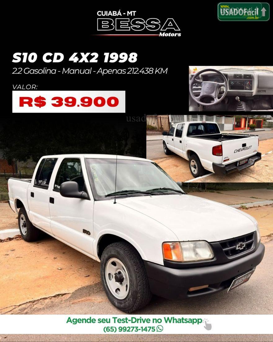 CHEVROLET/GM S10 Standard CD 2.2 MPFI 1998/1998 — foto 11 de 11