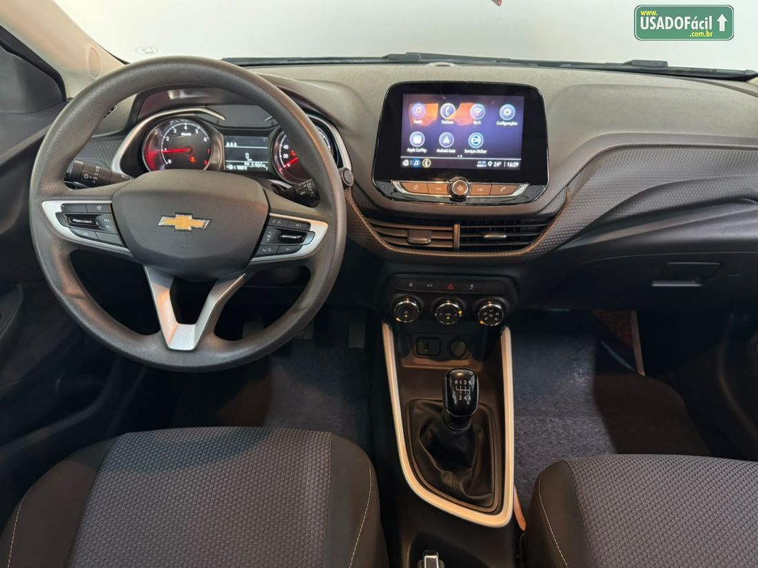 CHEVROLET/GM Onix Hatch LT 1.0 Mecânico Flex 2023/2024 — foto 8 de 10