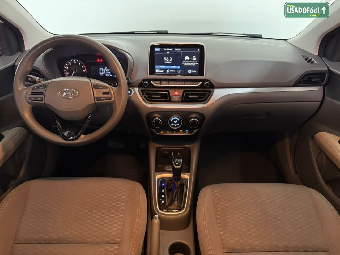 Hyundai HB20S Sedan Platinum 1.0 Turbo Automático Flex 2021/2022 — foto 7 de 10