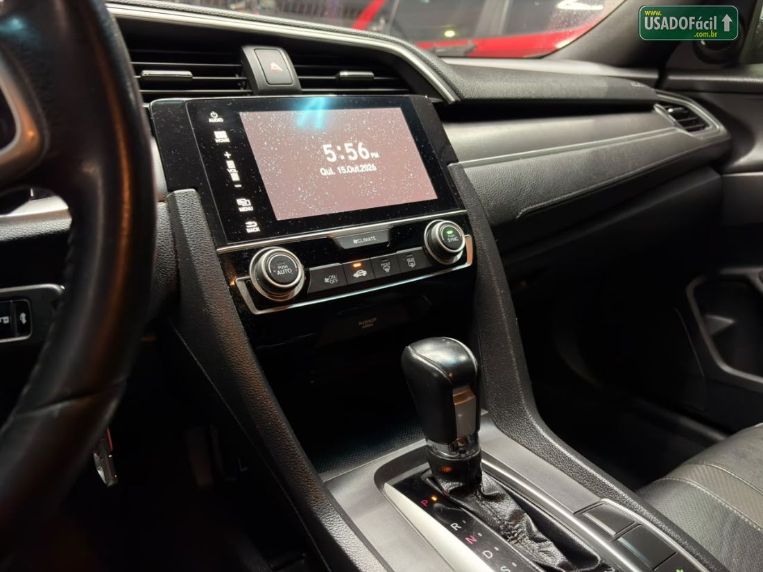 Honda Civic Sedan EXL 2.0 Automático Flex 2018/2018 — foto 9 de 12