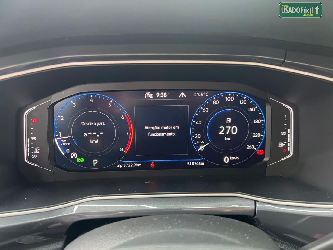 Volkswagen T-Cross Highline 250 TSI 1.4 Automático Flex 2023/2024 — foto 8 de 10