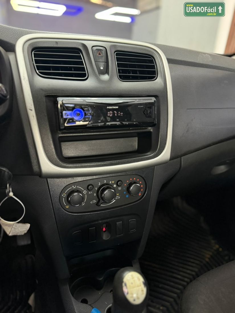Renault Logan Authentique 1.0 Flex 2018/2019 — foto 13 de 16
