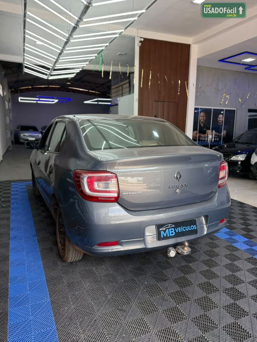 Renault Logan Authentique 1.0 Flex 2018/2019 — foto 14 de 16