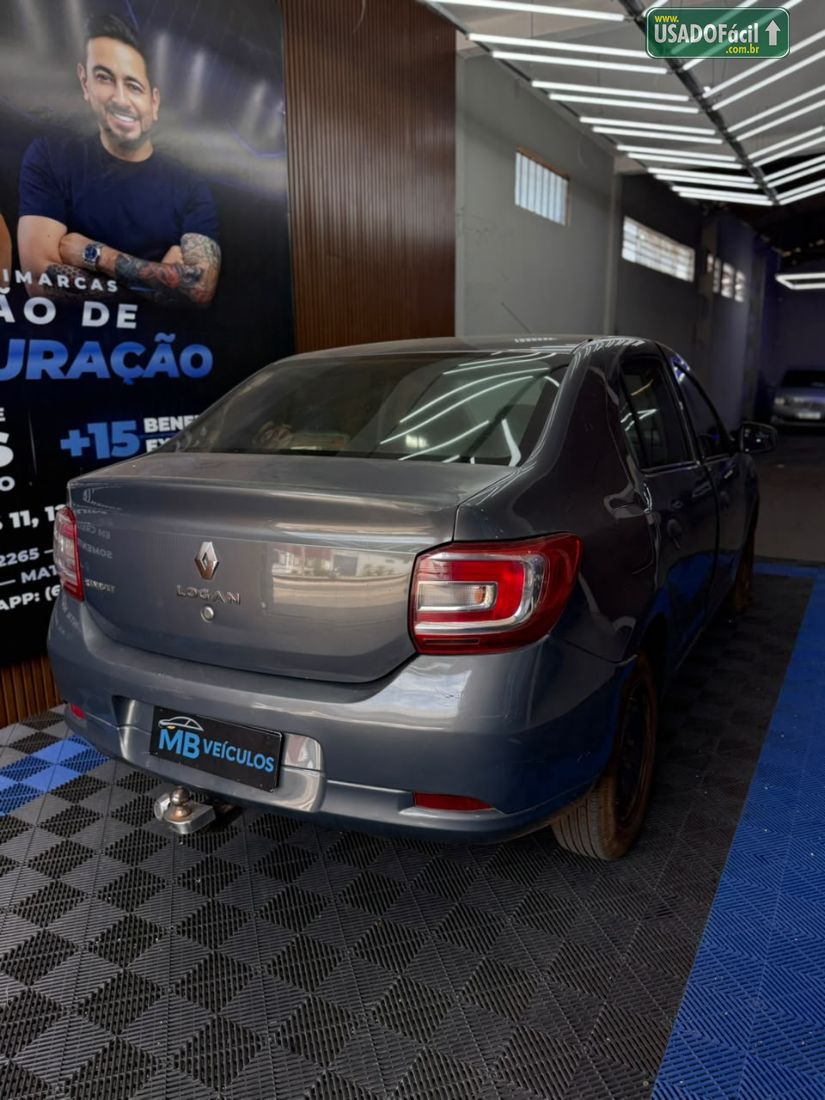 Renault Logan Authentique 1.0 Flex 2018/2019 — foto 16 de 16