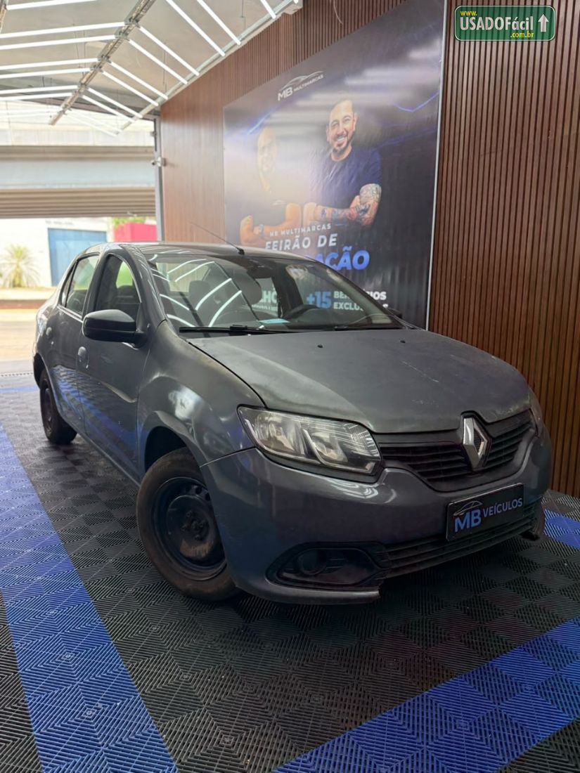 Renault Logan Authentique 1.0 Flex 2018/2019 — foto 2 de 16