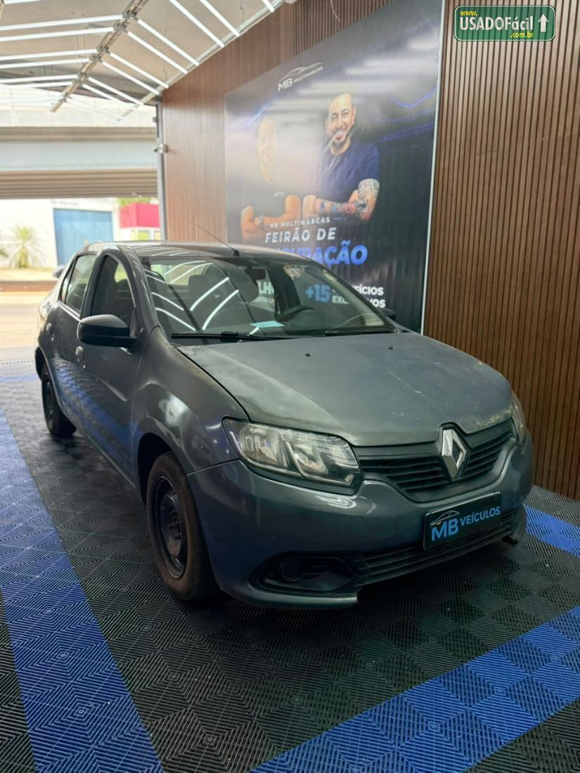 Renault Logan Authentique 1.0 Flex 2018/2019 — foto 3 de 16