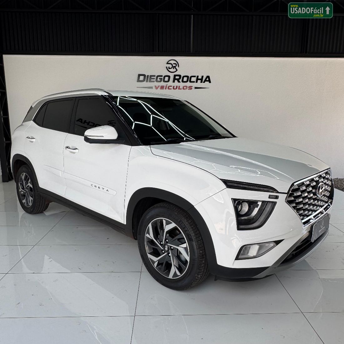 Hyundai Creta Platinum 1.0 Turbo Automático Flex 2021/2022 — foto 2 de 17