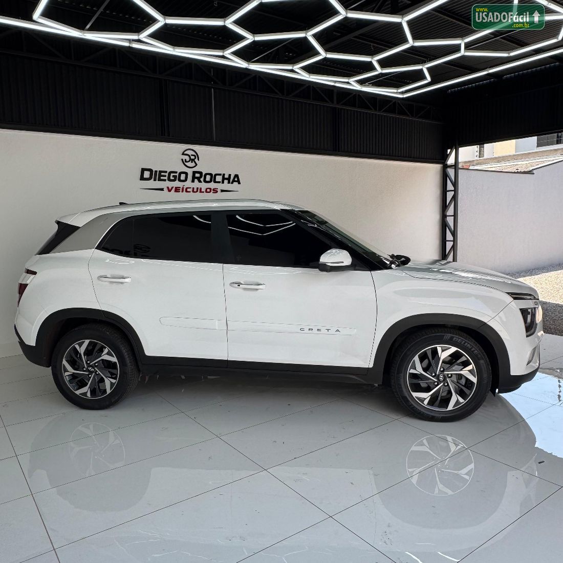 Hyundai Creta Platinum 1.0 Turbo Automático Flex 2021/2022 — foto 7 de 17