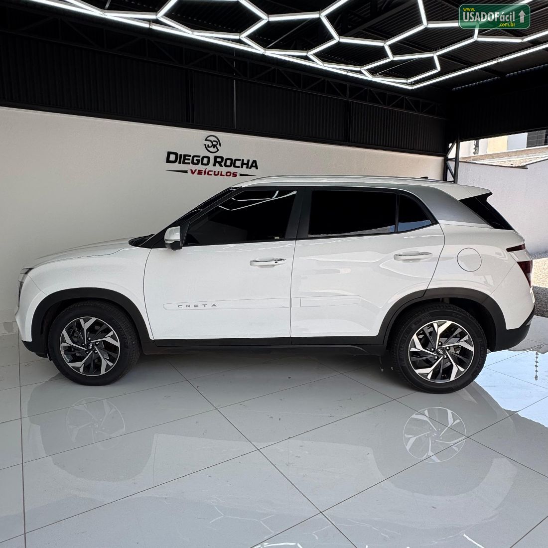 Hyundai Creta Platinum 1.0 Turbo Automático Flex 2021/2022 — foto 8 de 17