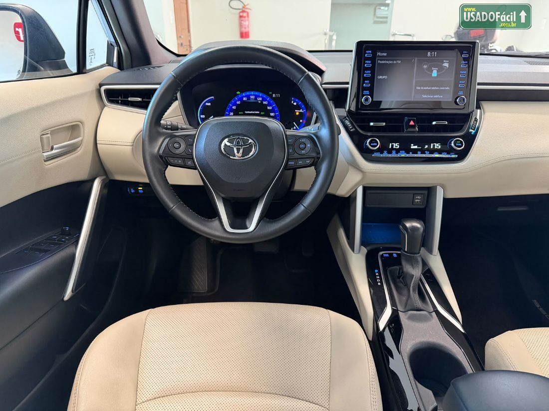 Toyota Corolla Cross XRX 1.8 16V Automático Híbrido 2021/2022 — foto 5 de 12