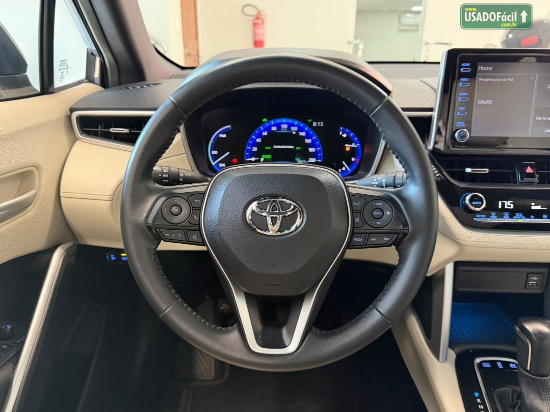Toyota Corolla Cross XRX 1.8 16V Automático Híbrido 2021/2022 — foto 6 de 12